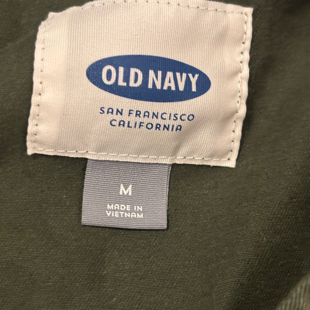 Old Navy Dark Green Utility Jacket for Women - Picture 6 of 7
